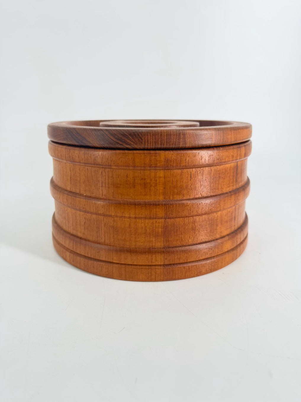 DANSK Brown Teak Ice Bucket