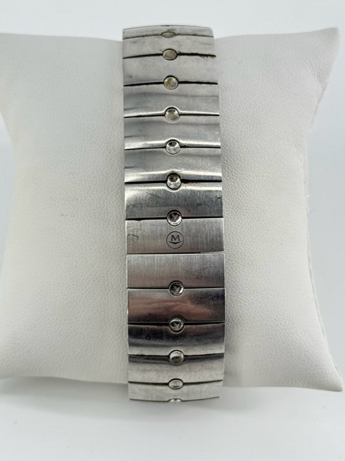 MOVADO Stainless Steel Blue Face Sports Edition Watch