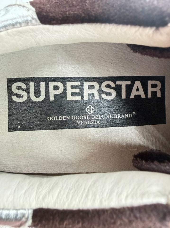 GOLDEN GOOSE WMNS Size 38 Chocolate Casual Shoes w/ Extra Laces
