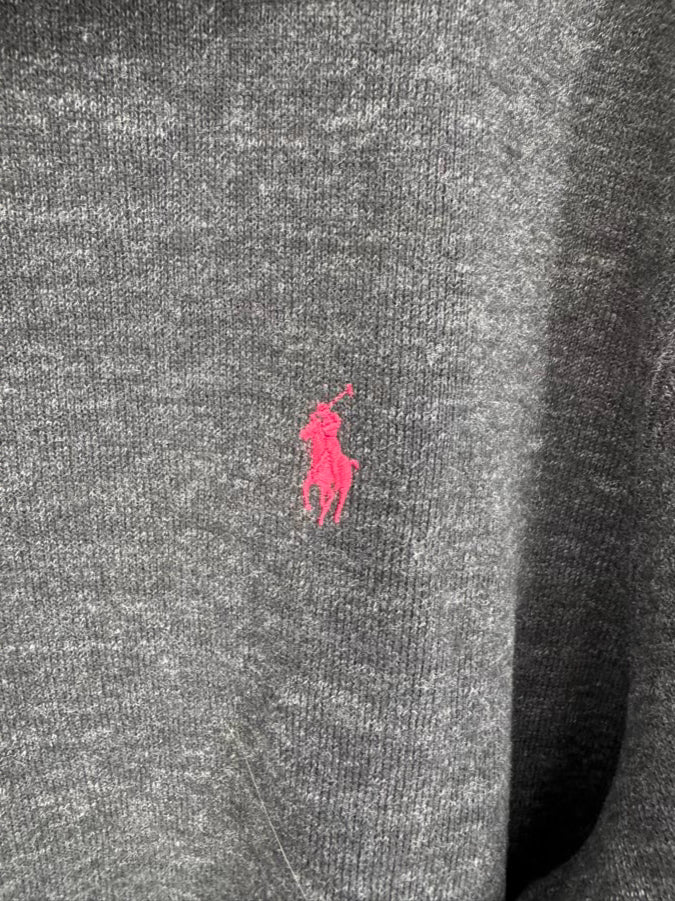 POLO RALPH LAUREN Size L Charcoal Pullover NWT