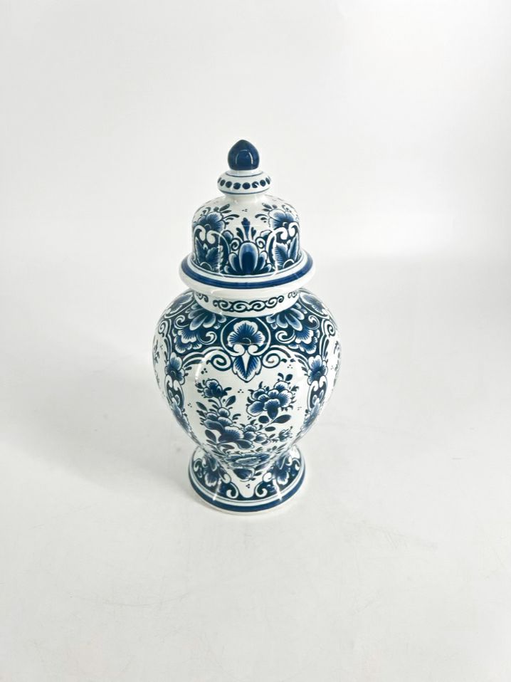 DELFT Blue & White Porcelain Ginger Jar
