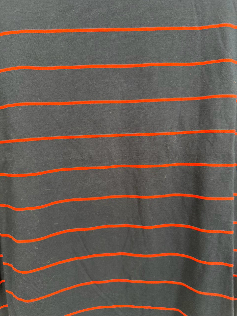 KULE Size L Navy & Orange Stripe Turtleneck NWT