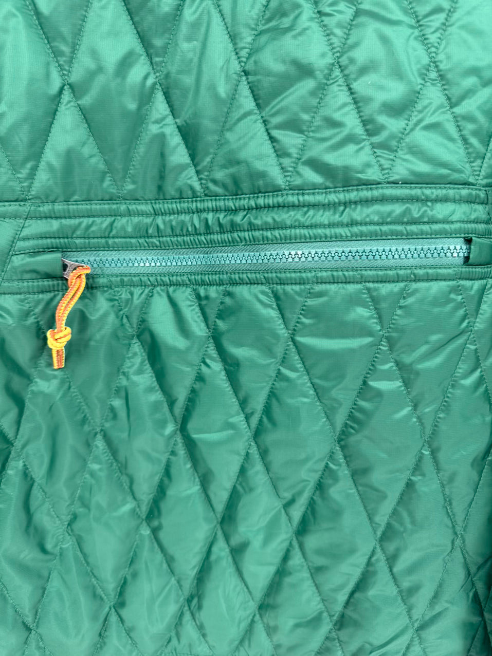 POLO RALPH LAUREN Size M Green Quilted Pullover Jacket NWT