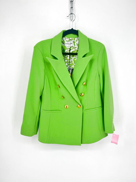 PATTY KIM Size M Lime Blazer NWT