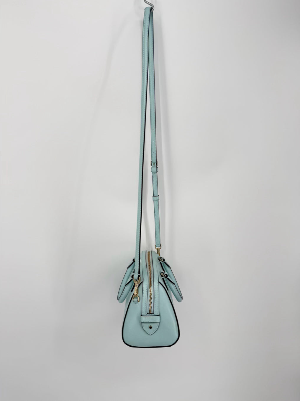 KATE SPADE Ice Blue Leather Crossbody Bag