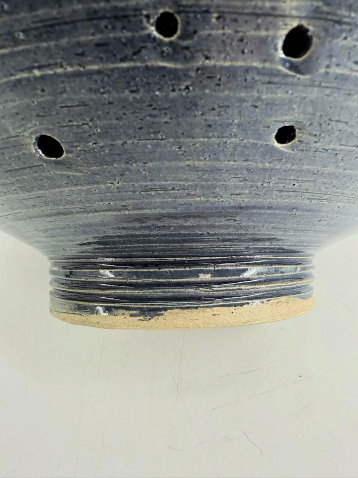 MANGUM Blue Pottery Bowl