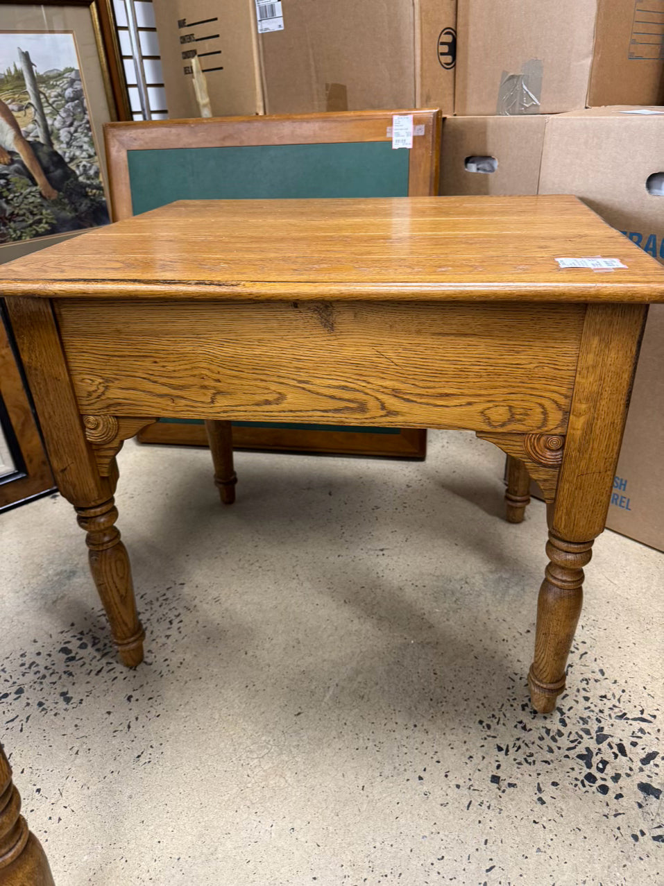 LEXINGTON American Country West Light Oak Pair of End Tables