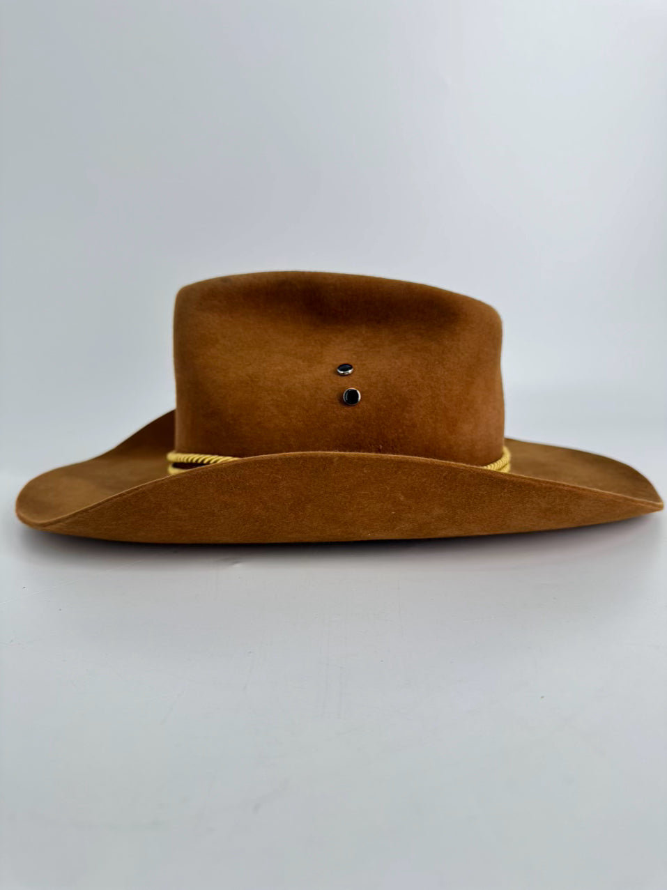 WEDGLES Cognac Suede Unisex Riding Hat