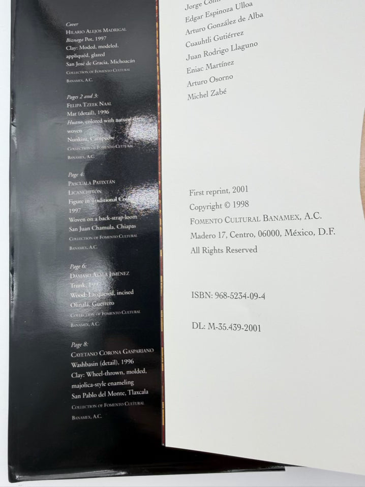 Great Masters of Mexican Folk Art Edited By Cándida Fernández de Calderón Coffee Table Book