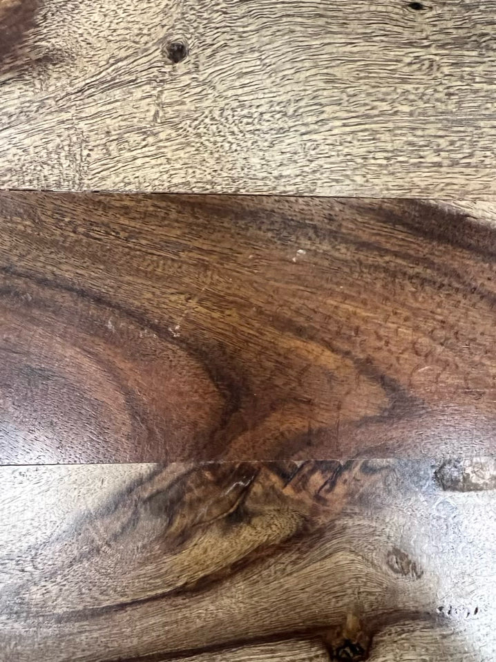Light & Dark Wood End Table