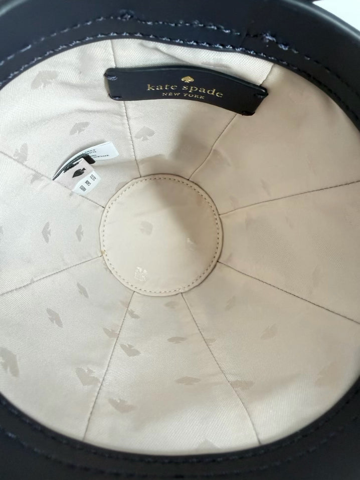 KATE SPADE Bing Ice Cream Sundae Blue & White Sundae Purse
