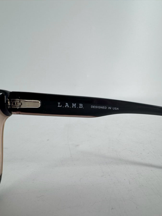 L.A.M.B. Red & Black Sunglasses w/ Case