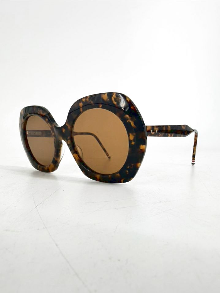 THOM BROWNE Tortoise Shell Sunglasses