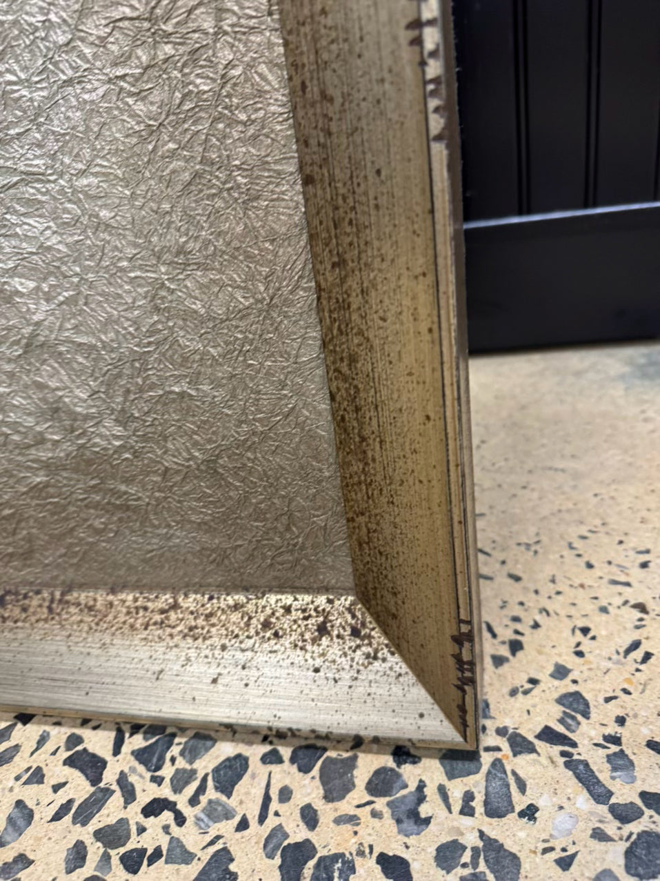 JOHN RICHARD Flower Sculpture in Frame