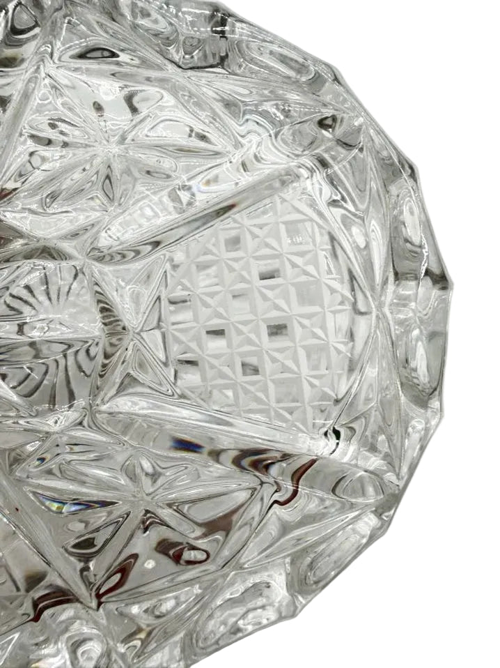 BOHEMIA CRYSTAL Clear Art Glass Box