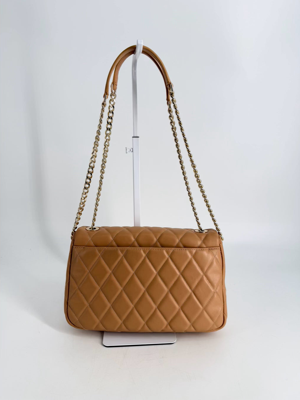 KATE SPADE Buff Leather Quilted Crossbody Bag
