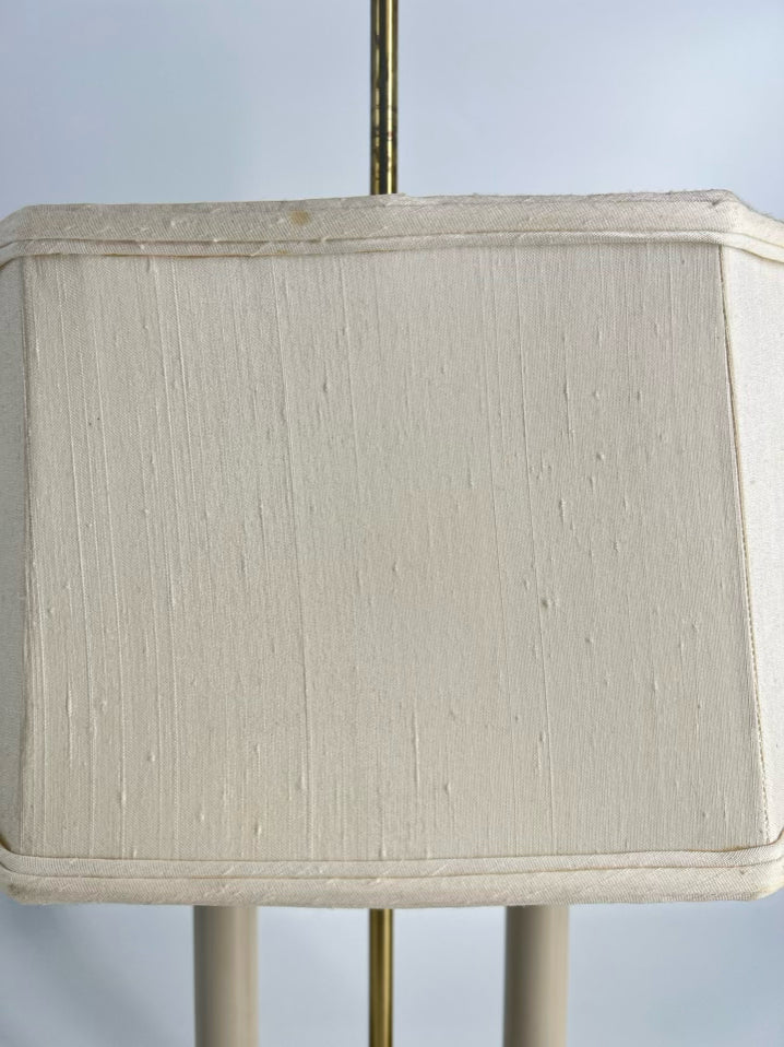 STIFFEL Brass Twin Candle Desk Lamp