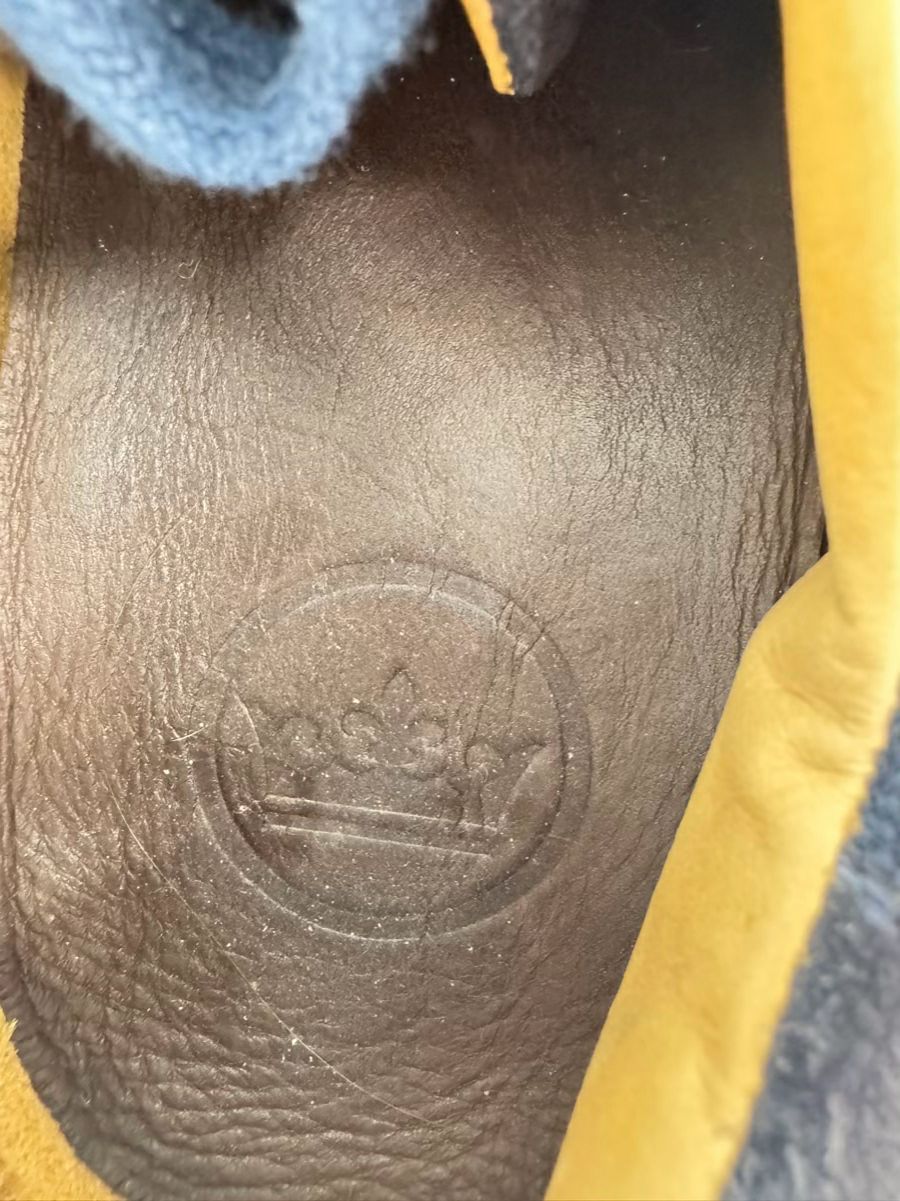 PETER MILLAR Size 10 Navy Suede Sneakers