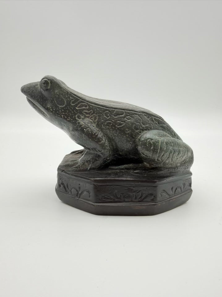 MAITLAND SMITH Green Frog Figure