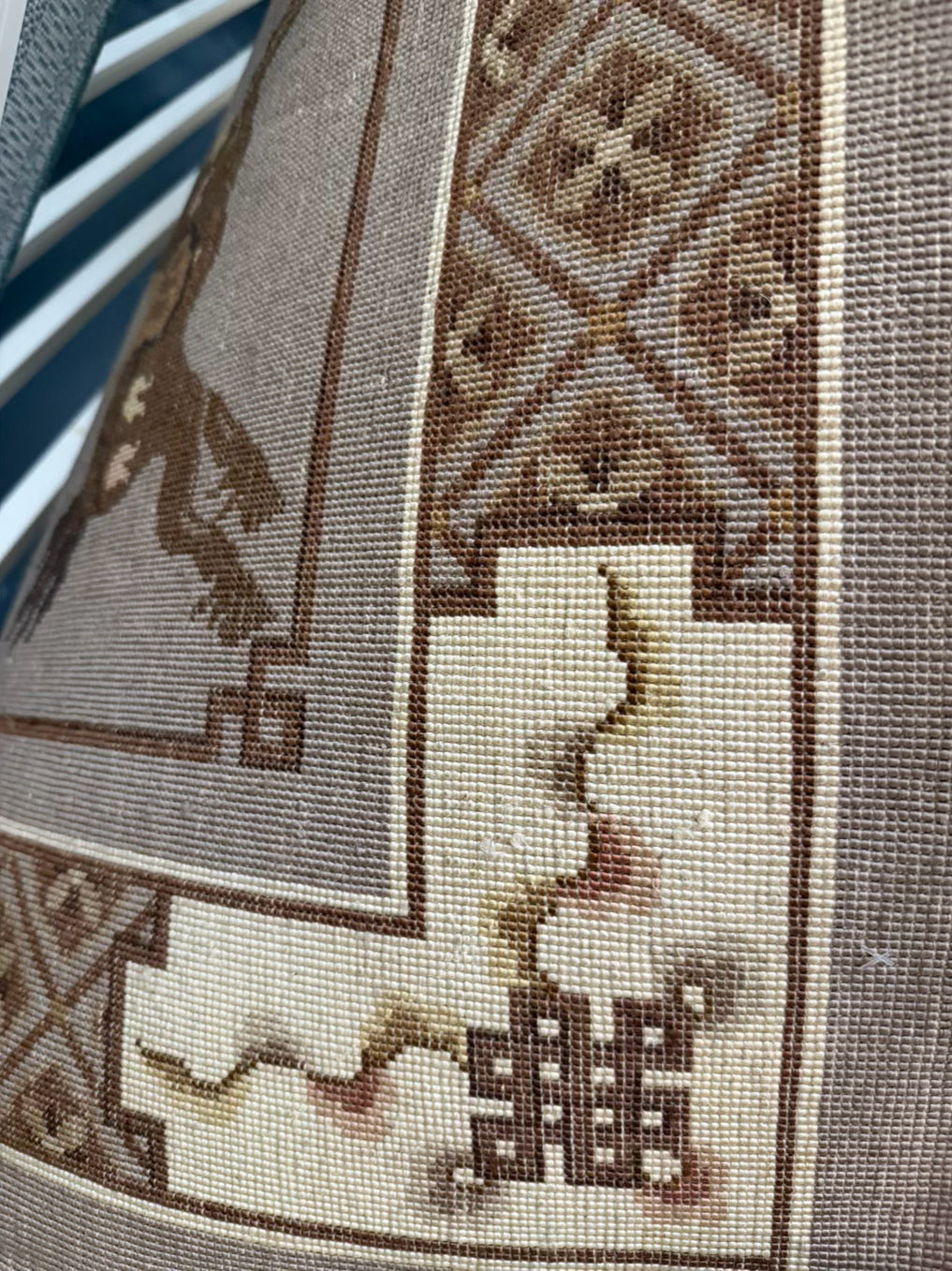 Brown Horse Tapestry w/ Fringe