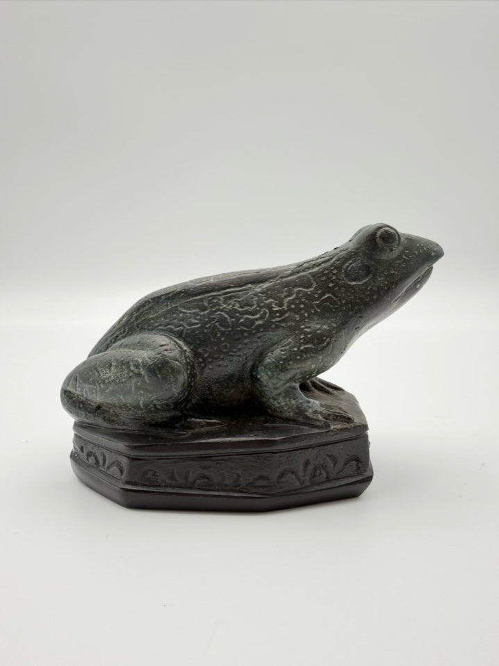 MAITLAND SMITH Green Frog Figure