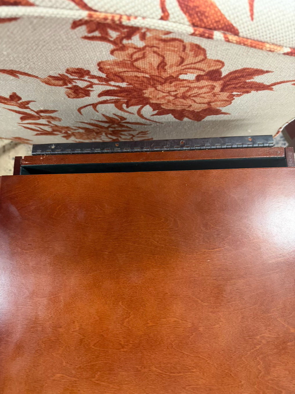 Dark Wood Chest for Silverware