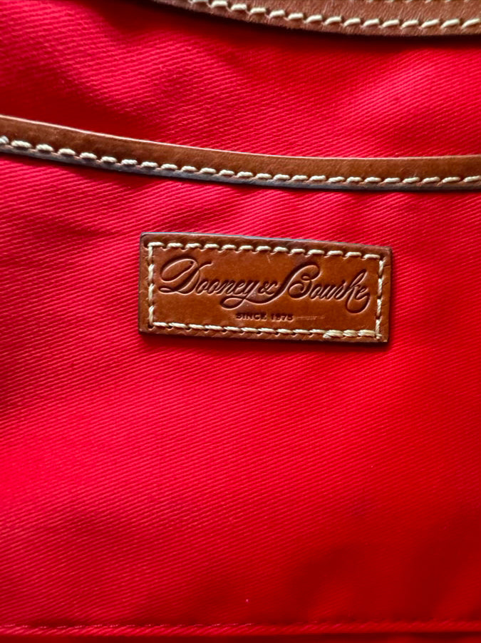 DOONEY & BOURKE Black & Brown Tote Bag