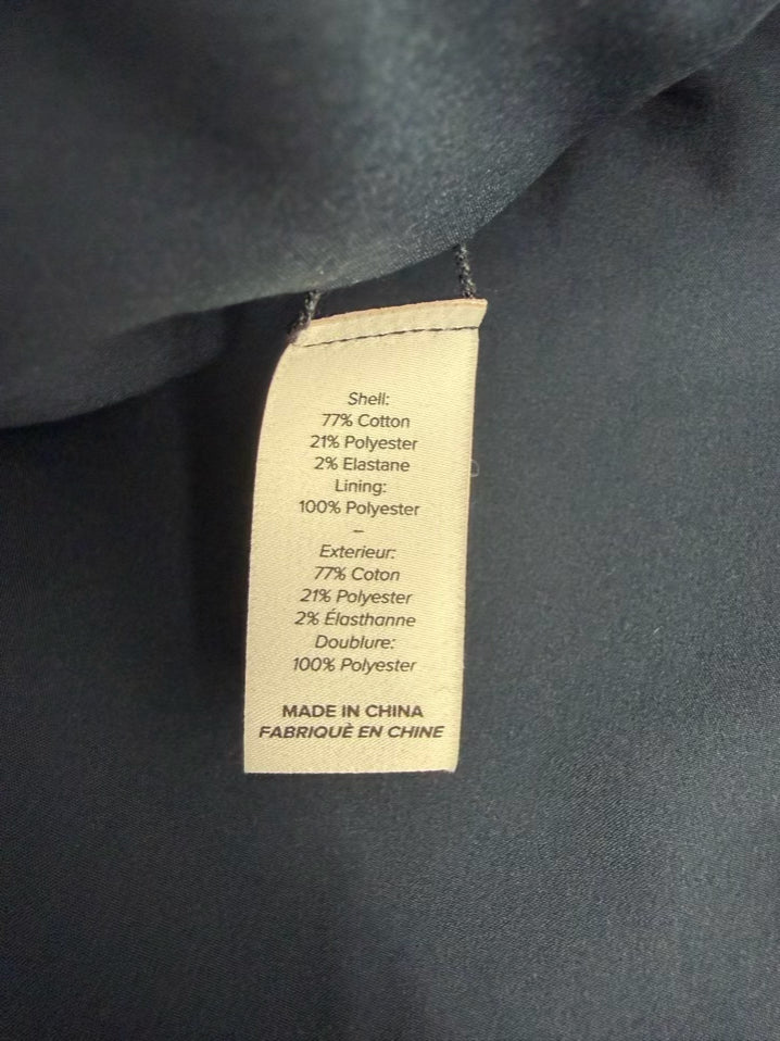 CINQ A SEPT Size Wmn's 8 Indigo Denim Blazer/Jacket