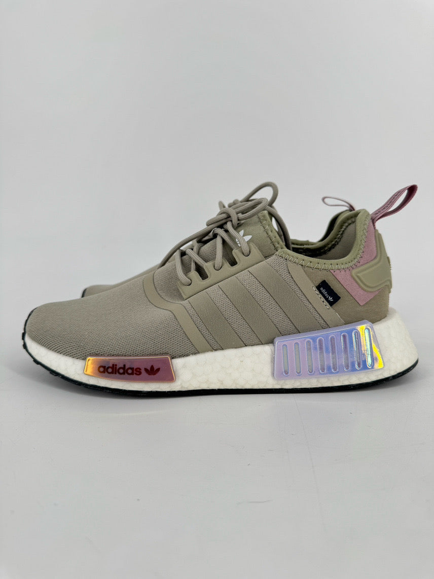 ADIDAS Size 7.5 Feather Gray NMD Sneakers