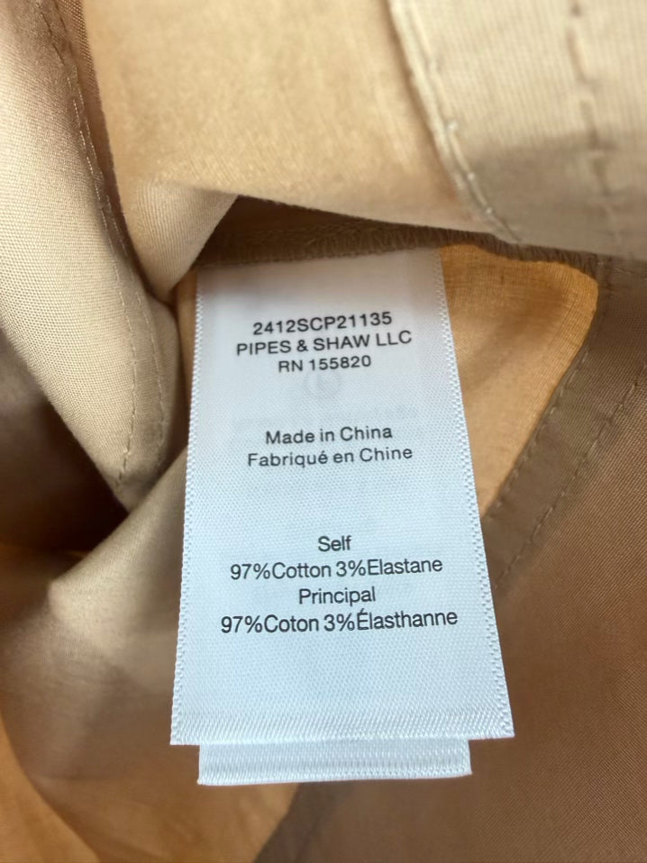 VERONICA BEARD Size Wmn's 4 Khaki Dress