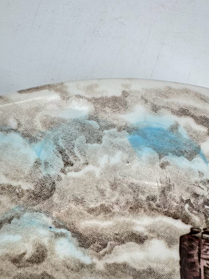 WOOD & SON Brown & White Ironstone "The Posthouse" Dinner Set for 4