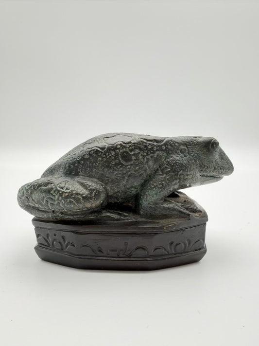 MAITLAND SMITH Green Frog Figure