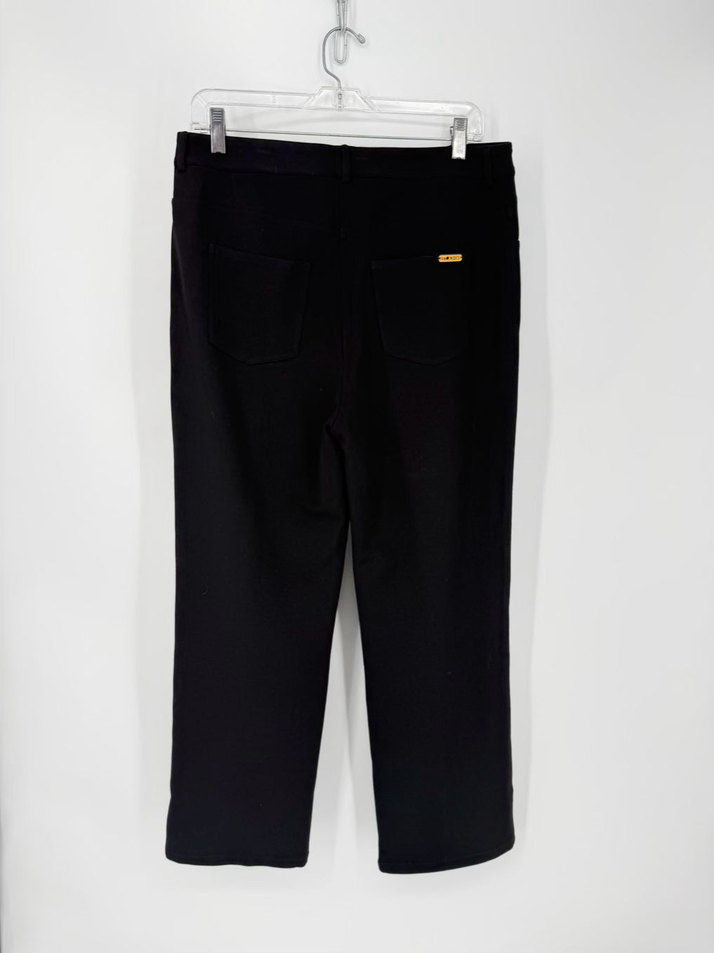 ST. JOHN CAVIAR Marie Wmn's Size 10 Black Pants NWT