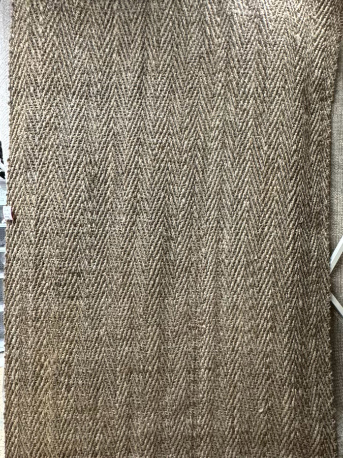 POTTERY BARN Natural Woven Chevron Owen Area Rug