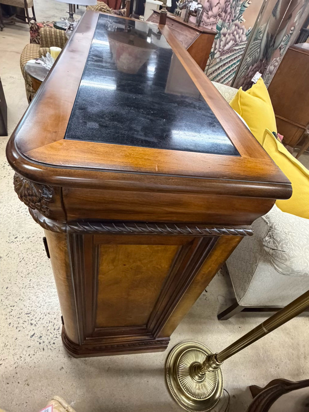 ASPEN HOME Medium Dark Wood Buffet