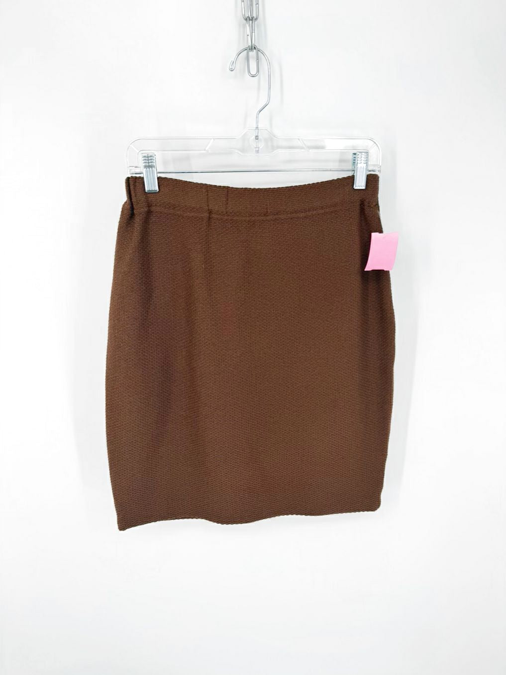 ST JOHN COLLECTION Size 10 Brown Knit Skirt
