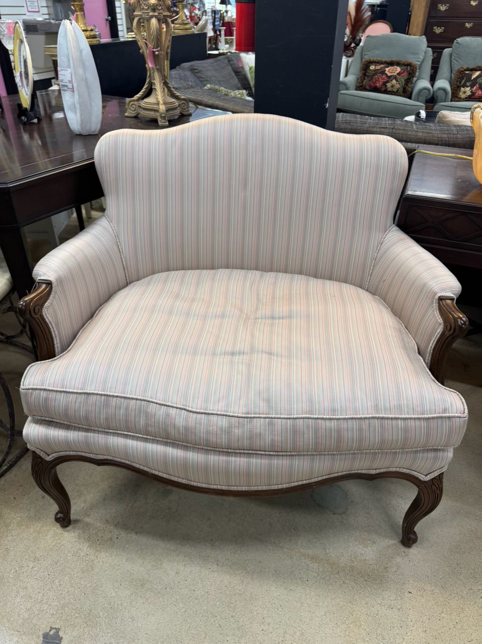 VINTAGE Pink French Chair
