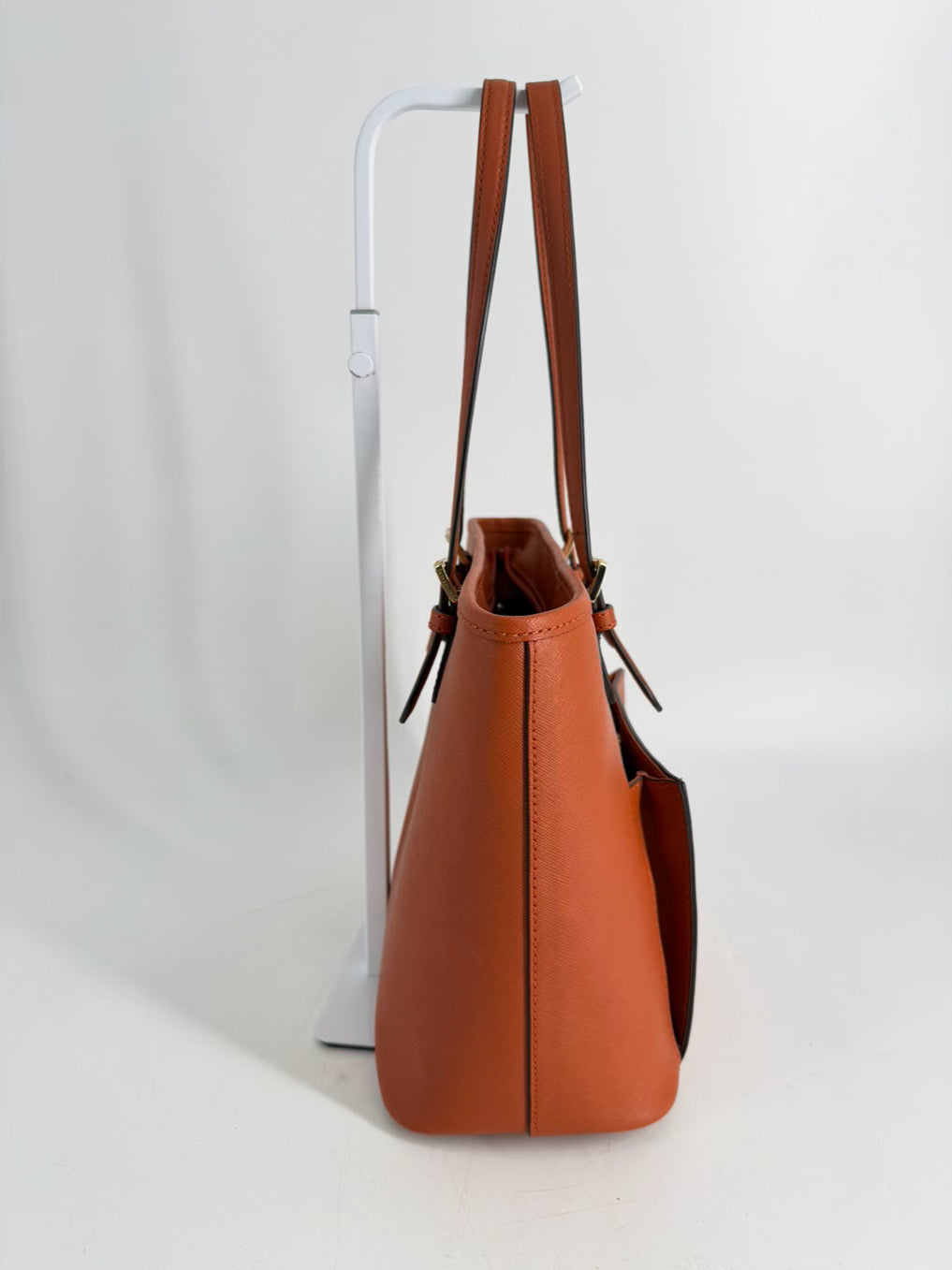MICHAEL MICHAEL KORS Orange Leather Purse