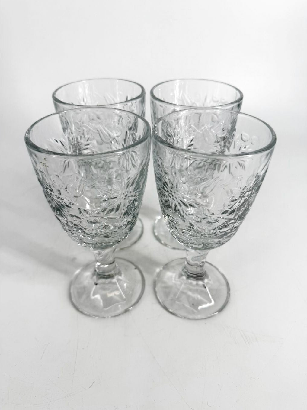 PRINCESS HOUSE Clear Glass Fantasia Set Of 4 Water Glasses