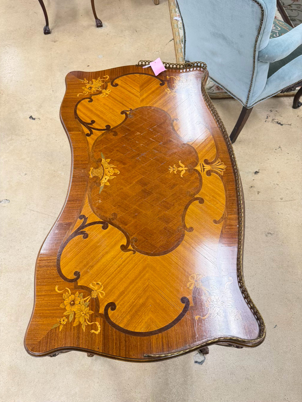 French Ladies Writing Desk w/ Drawer