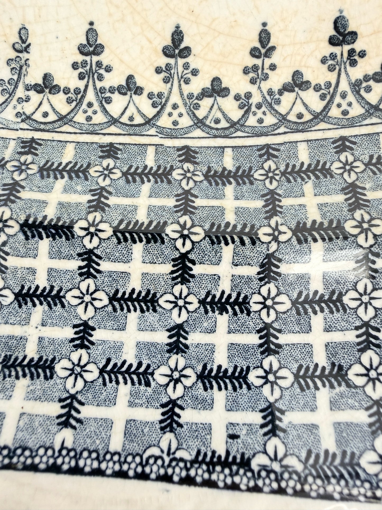 MINTON Blue & White Porcelain Platter