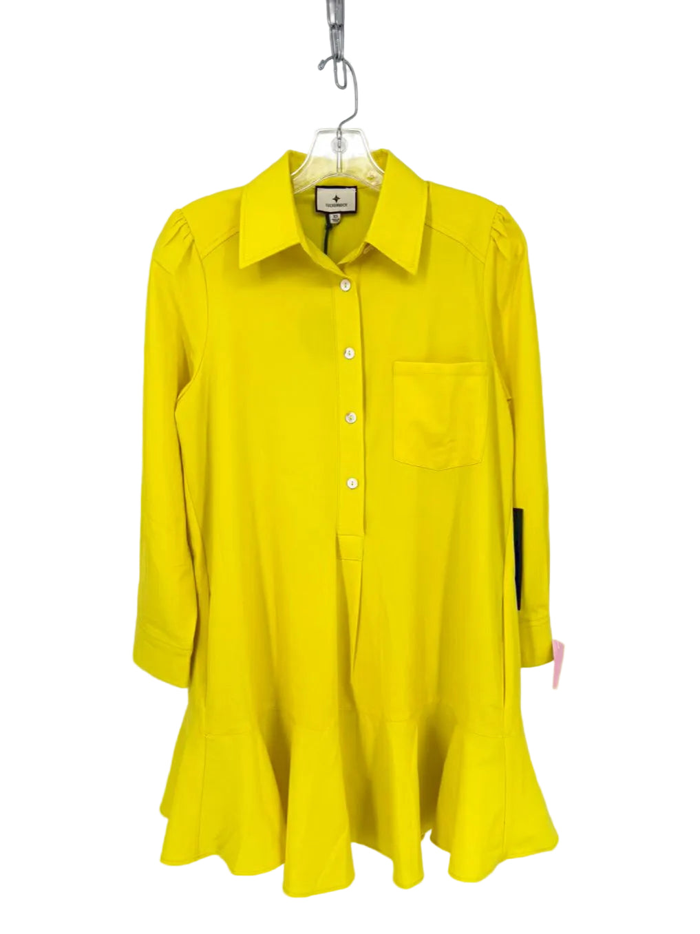 TUCKERNUCK Wmn's Size XS Bright Yellow Mini-Dress NWT