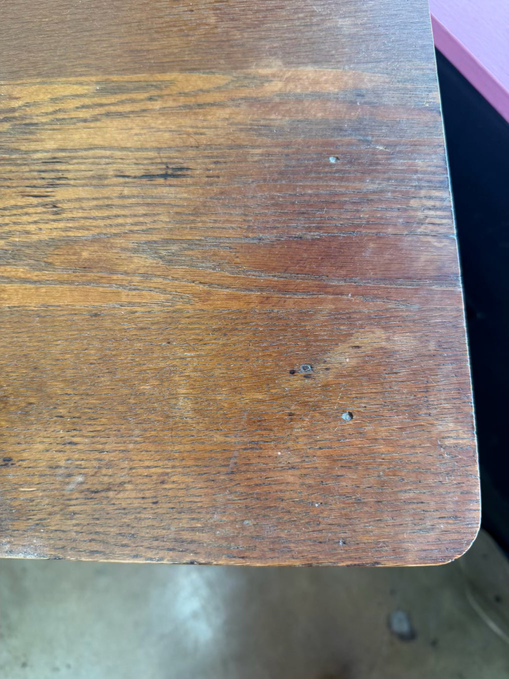 VINTAGE Light Oak Dresser w/ Mirror