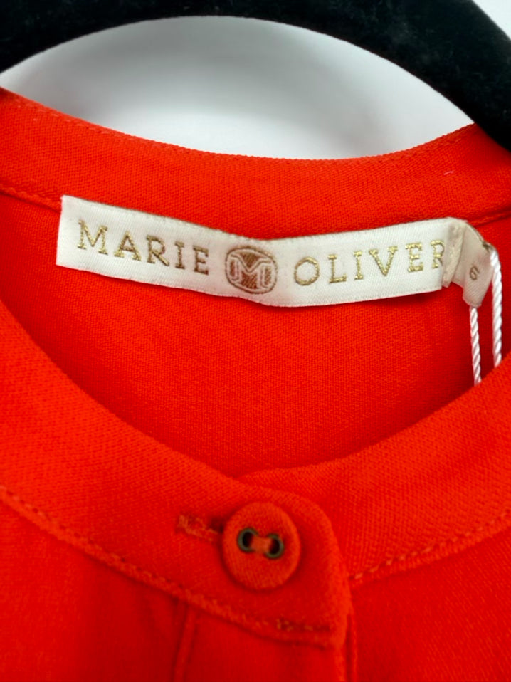 MARIE OLIVER Size 6 Fire Midi-Dress