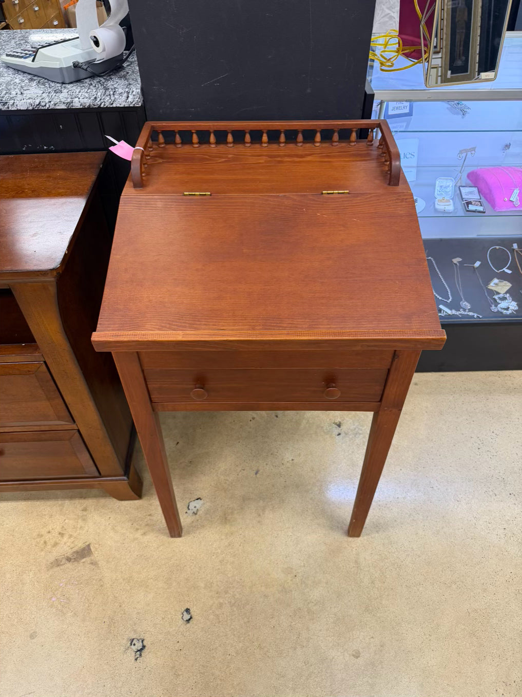 Schoolmaster Pine Desk