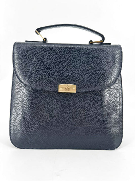 MARK CROSS Navy Leather Purse