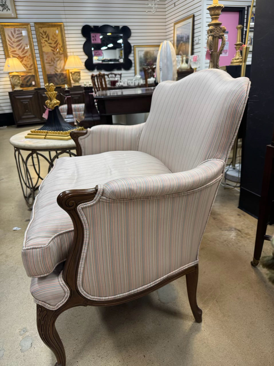 VINTAGE Pink French Chair
