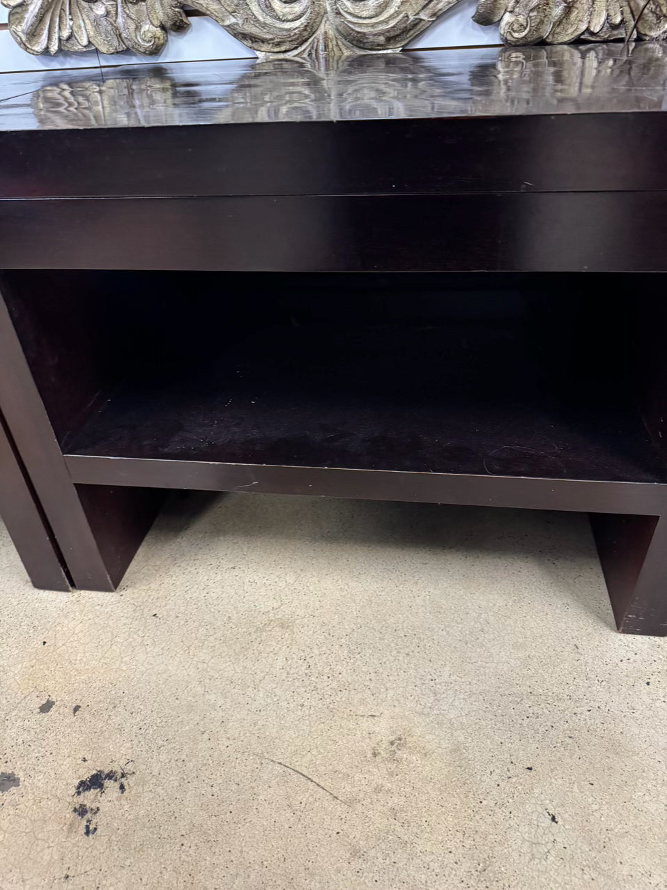BAKER Mahogany Pair of End Tables
