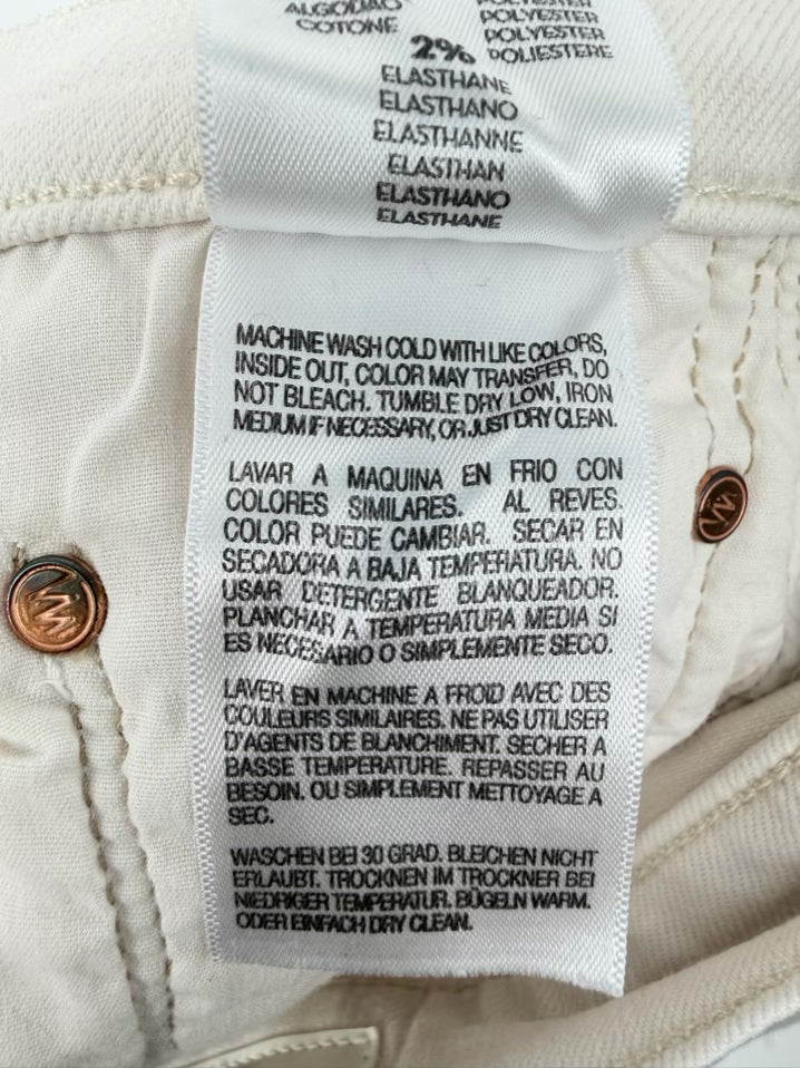 MOTHER Size 29 Putty Denim Jeans