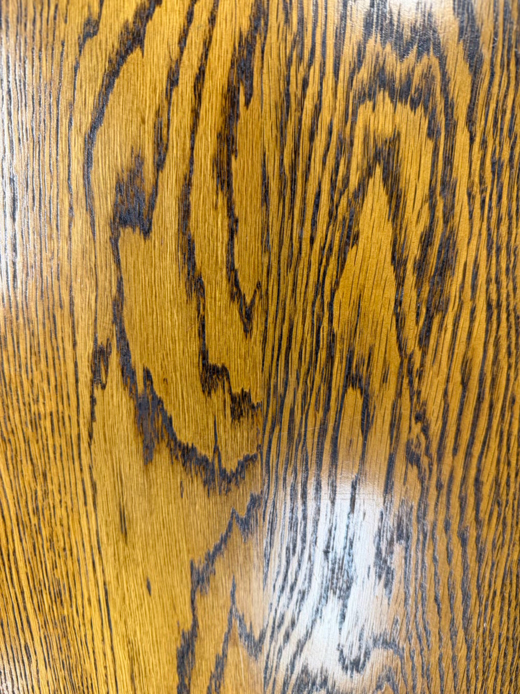 VINTAGE Medium Oak Drop Leaf Table w/ Barley Twist Detail